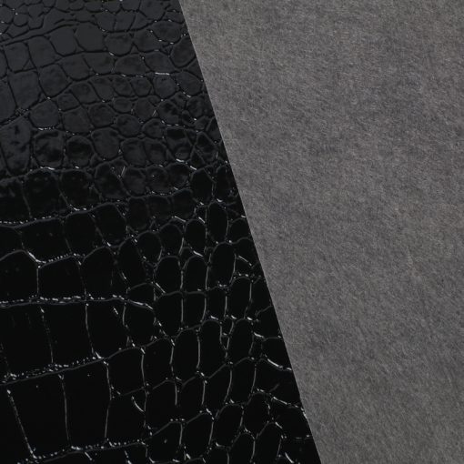 0.6mm high gloss crocodile pattern needle bottom PVC leather gift box, cosmetics box, packaging box, wine box, leather material - Image 4